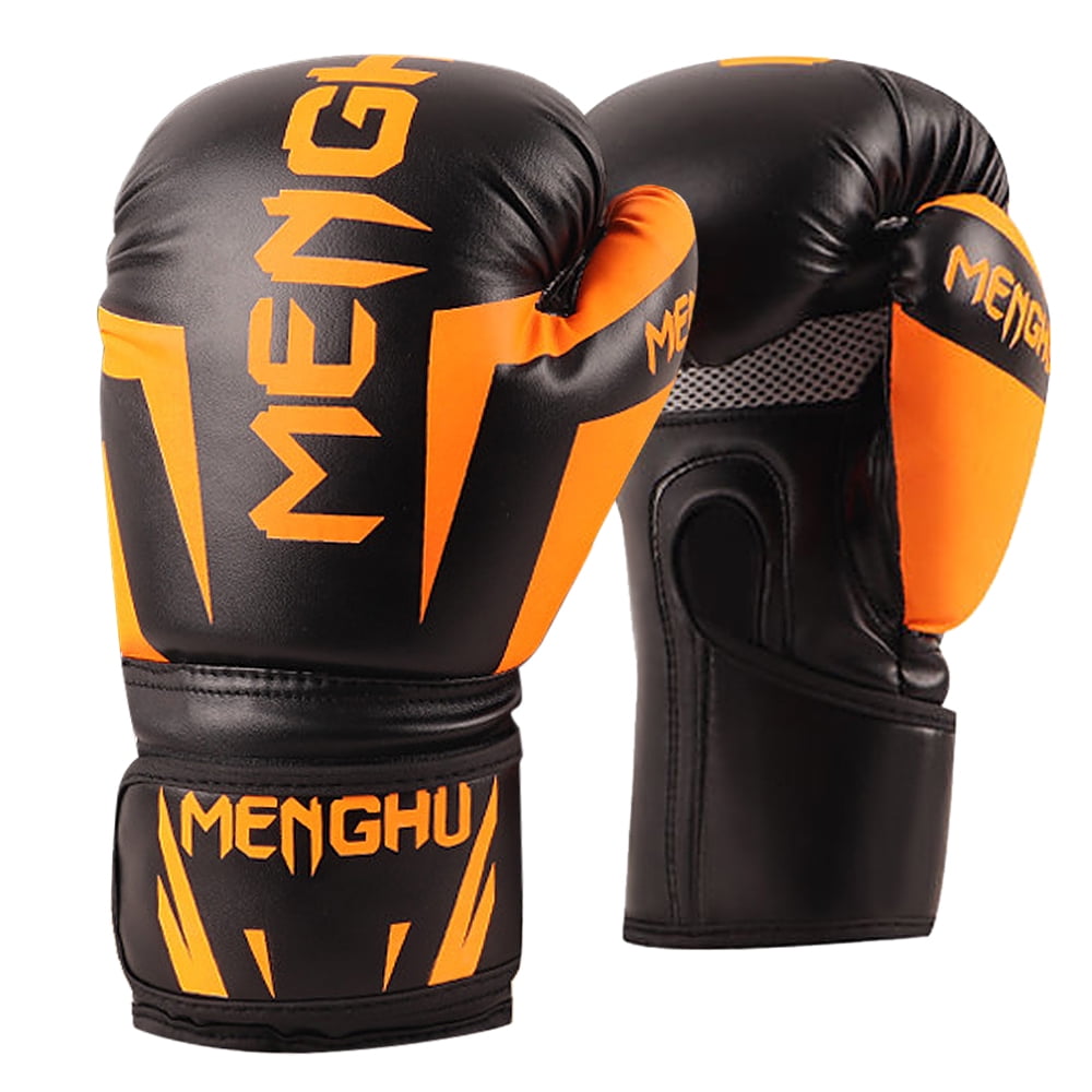 Details about   Leather Kick Boxing Muay Thai training Sparring Gloves Punch Bag Gloves Boxing 