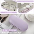 thumbnail image 2 of Estuche para Anteojos MoKo Doble Cara con Estuche para Lentes de Contacto Lilac, 2 of 7