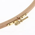 thumbnail image 3 of wooden Oval Hoops Needlework Embroidery Sewing Hoop 295x200mm, 3 of 9