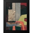 thumbnail image 2 of Delamater, Rob 19x24 Black Modern Framed Museum Art Print Titled - Mid-Century Collage II, 2 of 5