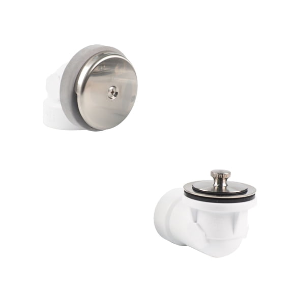 Jones Stephens B1HPBPBN 1-1/2" Tub Drain Kit - Nickel