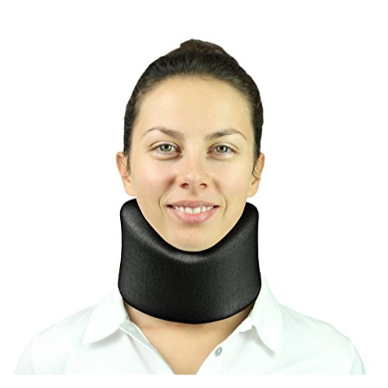 Neck Brace by Vive Cervical Collar Adjustable Soft Support Collar Can Be 