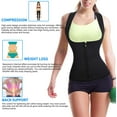 thumbnail image 4 of COMFREE Women Waist Trainer Cincher Corset Weight Loss Neoprene Sweat Sauna Suit Tank Top Body Shaper Vest Workout Compression Sport Girdle, 4 of 7