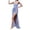 Blue, variant on Homecoming Dresses 2023 Sleeeless Back Strap Side Slit Long Suspender Dress Formal Dresses For Women 2023 Trendy