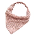 thumbnail image 2 of Pañuelo floral para mujer Pañuelo elástico suave Boho Banda para el cabello Rosa Hugo bandanas de pelo, 2 of 10