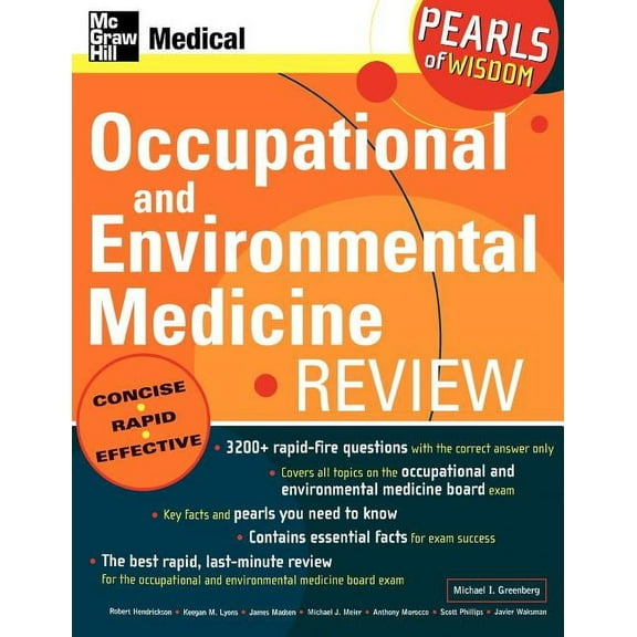 Occupational and Environmental Medicine Review: Pearls of Wisdom : Pearls of Wisdom