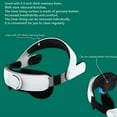 thumbnail image 3 of Mistaha Convient aux Lunettes VR Oculus Quest2 Port de Tête Confortable Équilibre Réglable Sans Pression sur, 3 of 7