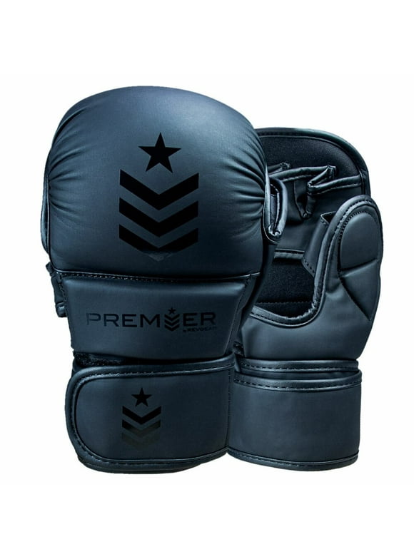 Premier Deluxe MMA Training Glove - Black/Black