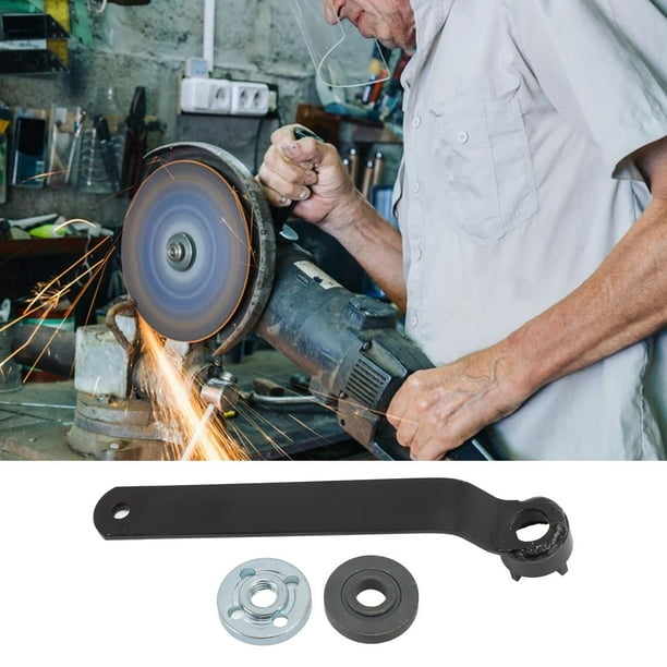 4 Llave de Amoladora de Garras, Instalacia simple y resistente de Ajuste fácil de Ajuste de Ángulo de la Molinilla de la Molinilla Juego de Tuerca de Larga Duración para LA