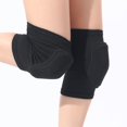 thumbnail image 3 of Mosiee 1 Paire Genouillères de Compression Sportive Support Élastique Éponge Épaisse, 3 of 9