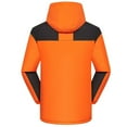 thumbnail image 4 of Babysbule Winter Coats for Women Men And Women Can Wear Hooded Plush Contrast Color Outdoor And Warm Jacket Tops, 4 of 4
