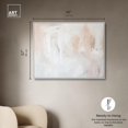 thumbnail image 4 of Opalescent Hues II Canvas Print Abstract Art by Art Remedy, White Frame, 45 x 36, 4 of 6