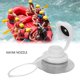 thumbnail image 5 of Boquilla de TPU, válvula octogonal, inflable, Kayak, barco, válvula, boquilla, Base, PVC, blanco, 5 of 8