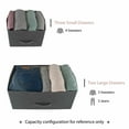 thumbnail image 6 of Simplify Adult  5 Drawer Storage Dresser in Grey, 6 of 9