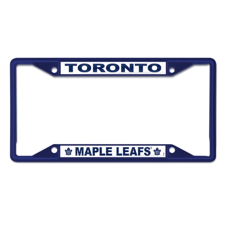 WinCraft Toronto Maple Leafs Chrome Color License Plate Frame