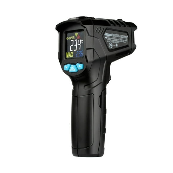 -50~550℃ Industrial Digital Infrared Thermometer Handheld Infrared LCD Temperature Meter Gauge Non- IR Pyrometer Hygrometer Industrial Temperature Tester