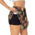 thumbnail image 2 of Bixox Women's Heart pattern 2 in 1 Running Shorts - Lightweight Athletic Workout Gym Yoga Shorts Liner with Pockets - XX-Large, 2 of 7