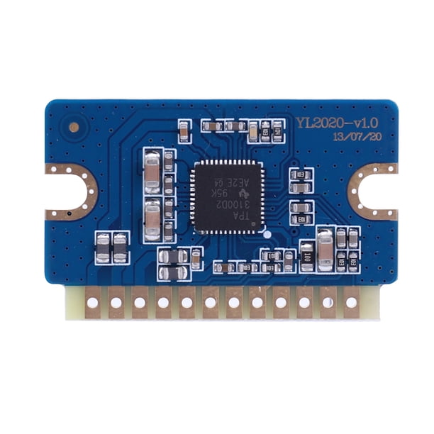 Placa Amplificadora Digital Panel de amplificador de audio 12-24V Mini circuito de amplificación de potencia para altavoz de sistema de sonido