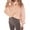 Light Pink 2, variant on KOMOO Women Oversized Half Zip Sweater Long Sleeve Turtleneck Zipper Pullover Sweaters Ribbed Knit Jumper