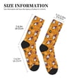 thumbnail image 3 of Vsdgher Halloween Witches Gnome Unisex Crew Socks Lightweight Breathable Ventilation Ankle Socks, Mid-calf socks for Daily, 3 of 7