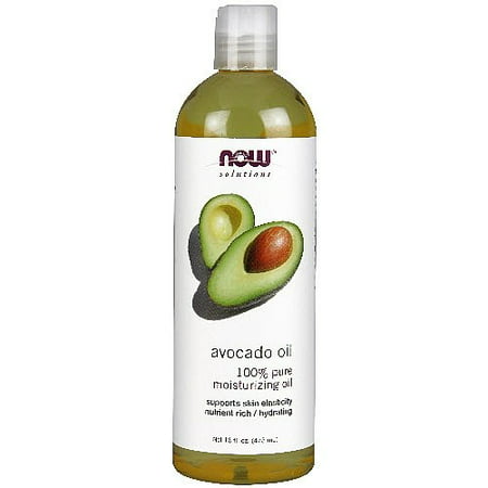 NOW Solution Avocado Oil, 16 Fl Oz (Best Avocado Oil For Face)