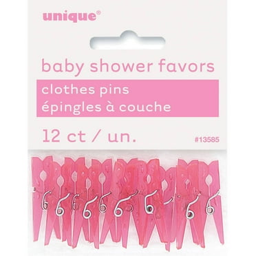 Plastic Rattle Baby Shower Favor Charms 2 5 In Pink 6ct Walmart Com