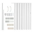 thumbnail image 5 of PVC Accordion Door Accordion Sliding Door 60X80 Inches with Installation Hardware Handle Lock for Bedroom Living Room Wardrobe, 5 of 10