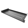 thumbnail image 2 of Jingchengmei 1U Disassembled Vented Cantilever Server Rack Mount Shelf 8"(203mm) Depth for 19-Inch Network/AV Equipment Rack and Cabinet(1U8V), 2 of 3