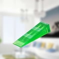 thumbnail image 4 of EeaseMX Cristal a prueba de viento, flexible, suave, tope de puerta, resistente, protector de dedos, creativo, translúcido, tope de puerta, soporte para puerta (verde), 4 of 7