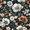Navy Terracotta, variant on Erosebridal Traditional Blossom Zipper Full Size Comforter Sets with Fitted Sheet and 2 Pillowcases, Garden Floral Zipper Bedding Set, Black Reversible, Peach Charcoal, Black Reversible