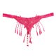 thumbnail image 1 of Gibobby Ropa Interior con Entrenamiento Bragas transparentes bordadas sexy para mujer Masaje perlas Cintura Archivo abierto Bragas ultrafinas （Rosa，Talla única), 1 of 3