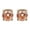 Rose Gold, variant on Qonioi Magnetic Earrings, No Piercing Ear Clip Earrings, Magnetic Acupressure Therapy Earrings for Women & Men, 6mm or 8mm Liquid Studs for Sleep Stress Relief Circulation