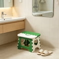 thumbnail image 6 of Sahpxhe Step Stool Foldable Portable Plastic Folding Step Stool,Lightweight Green Space-Saving Seat Kitchen Step Stool for Home,Office,Camping,Outdoor Green, 6 of 8