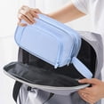 thumbnail image 4 of Large Pencil Case Big Capacity Pen Pouch With 3 Compartments Pencil Bag With Zipper Organizer Makeup Bag, 4 of 5