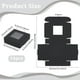 thumbnail image 2 of 16 mini cajas de papel negras, cajas de regalo cuadradas con ventana de PVC., 2 of 5