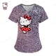 thumbnail image 5 of Camiseta de verano para Hospital, camiseta para mujer, camisetas para mujer, camisetas con bolsillos, uniforme de enfermera, ropa de mujer con cuello en V de Hello Kitty 2023, 5 of 5