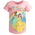 thumbnail image 2 of Disney Princess Toddler Girls' Birthday Graphic T-Shirt Tiana Belle Pink, 2 of 8