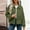 Army Green, variant on Jackets For Women Sevevn Women Casual Cropped Jacket Lightweight Zip Up Pleated Bomber Short Jackets