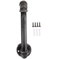 thumbnail image 4 of EeaseCA 1pc Industrial Style Iron Pipe Rack Bracket Vintage Household Wall Bracket Holder, 4 of 8