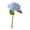 Light Blue, variant on Artificial Hydrangea Flower, Single Stem 196 Petals Realistic Look Wedding Home Decor Floral Arrangement Faux Botanical Silk Bloom Desktop Vase Ornament Petals Light Green