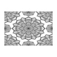 thumbnail image 1 of Ambesonne Mandala Jigsaw Puzzle, Abstract Round Floral Motif, Heirloom-Quality Fun Activity for Family Durable Cardboard, 1000 pcs, Black White, 1 of 2