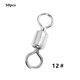 thumbnail image 4 of Toystoory Conector de pesca Flexible Rotación de 360 grados Conectores a presión de cobre duraderos resistentes al desgaste Alta doce 10Conjunto, 4 of 6