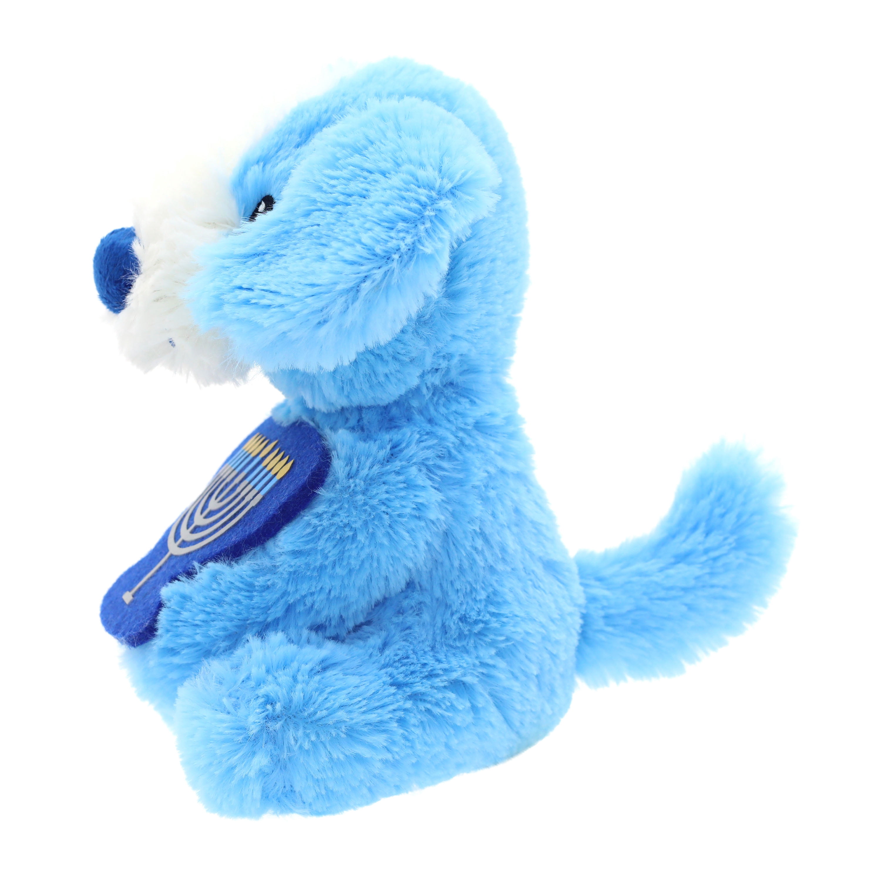 Hanukkah 6.25 in Plush Blue Puppy, Child, by Way to Celebrate
