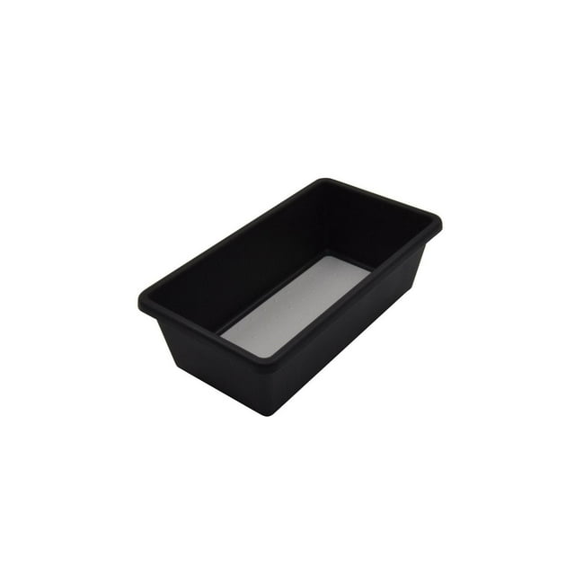 Mainstays Black Plastic Non-Slip Drawer Organiser, 3.75" x 6.75", for Kitchen Gadgets, 1 piece