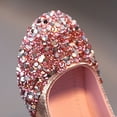 thumbnail image 6 of Little Girls Princess Shoes Low Heeled Style Flower Decoration, 6 of 8