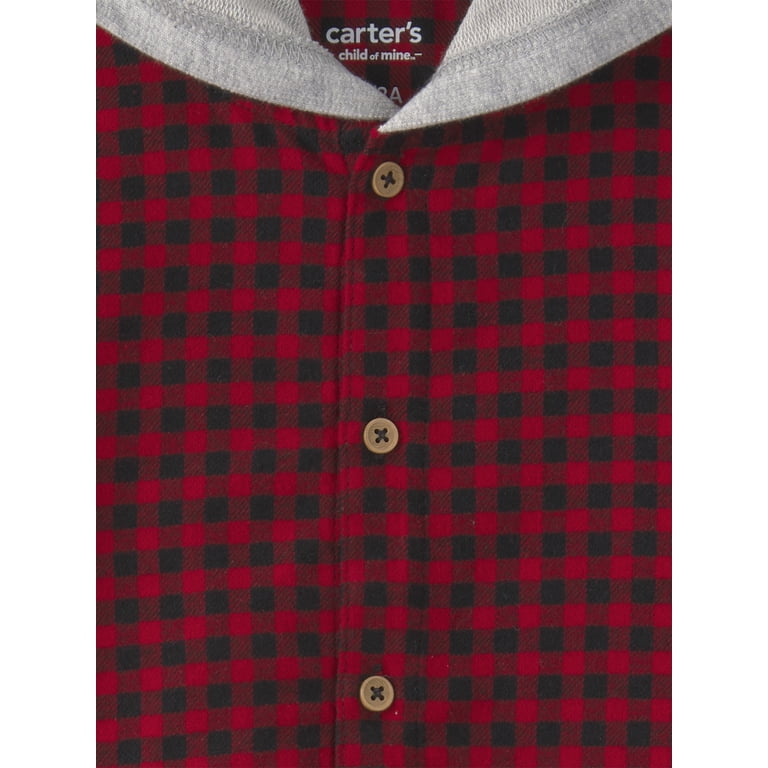 Carter's Child of Mine Toddler Boy Buffalo Check Outfit Set photo 3