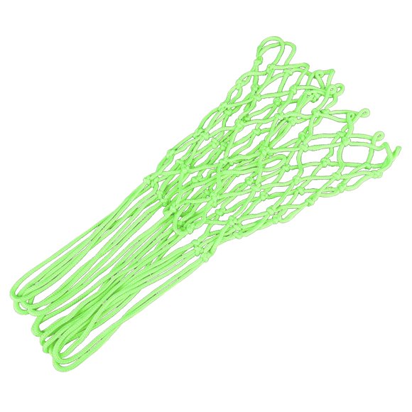 Basketball Net Light Up Glow Outdoor Glow In The Dark Basketball Net Replacement (Green)