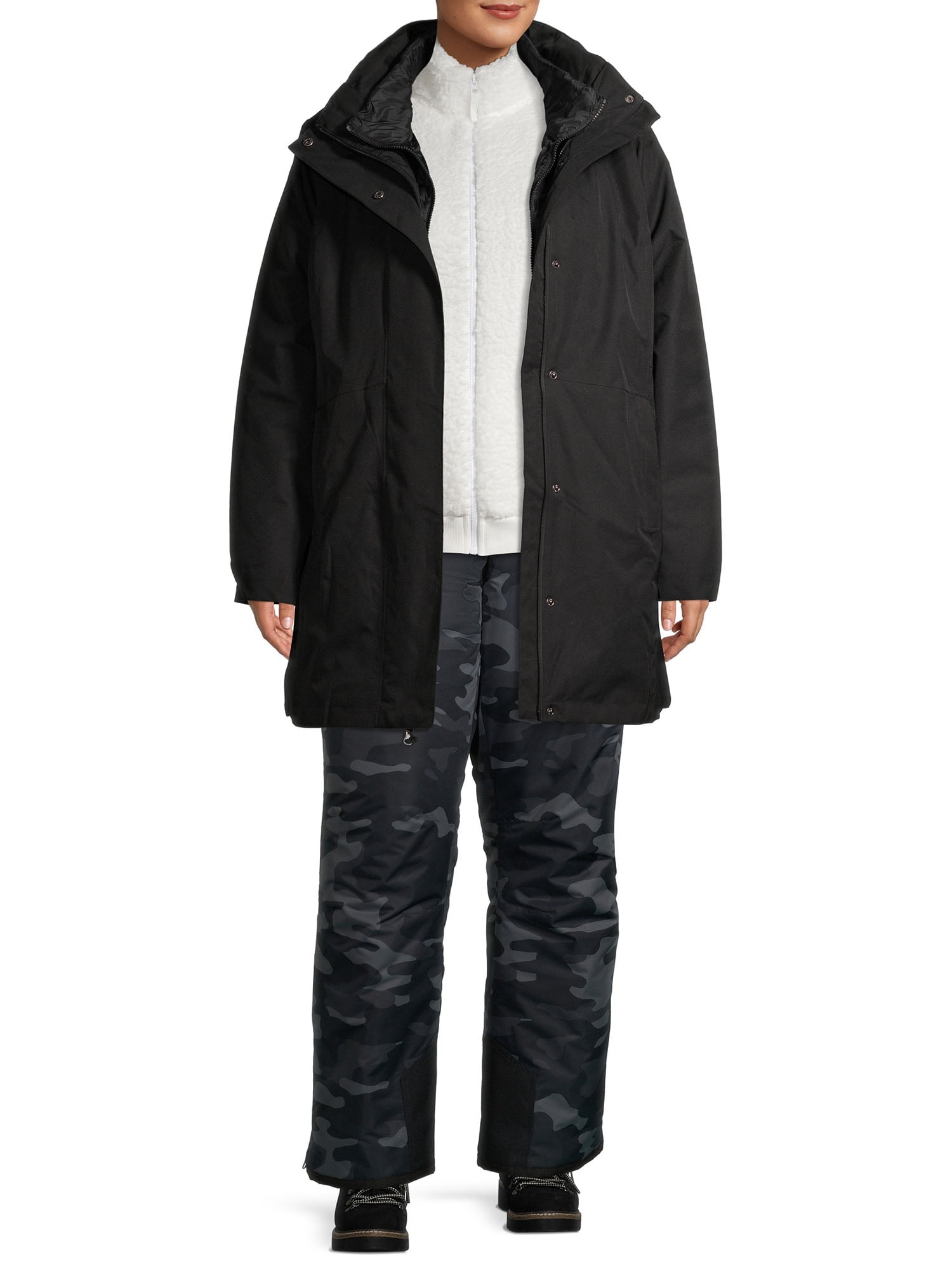 Swiss Tech Women's Waterproof Long 3-in 