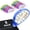 Clear Colored Shell, variant on Scrapbook Tape, 8 Pack Double Sided Tape Roller for Crafts, Adhesive Glue Runner Scrapbooking Supplies Journaling Office Supplies for Adults, 0.3IN x 26FT