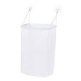 thumbnail image 3 of JilgTeok 1 Packs Laundry Basket Wall Hanging Mesh Laundry Hamper Hanging Dirty Clothes Basket Folding Sundries Storage Bag for Bathroom Toilet Laundry, 3 of 8